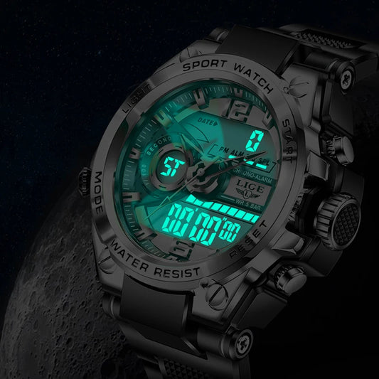 Military 50M Waterproof Quartz Watch - Extreme Conditions Timepiece
