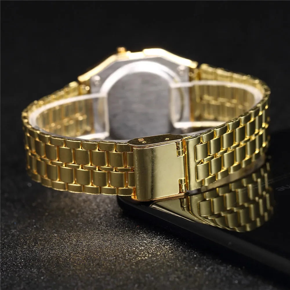 Luxury Digital LED Watch - Waterproof Multifunctional Timepiece