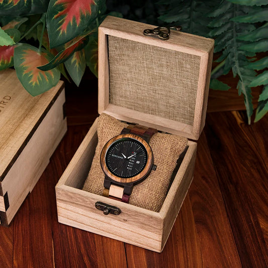 Stylish Casual Wooden Watch - Sustainable Everyday Timepiece