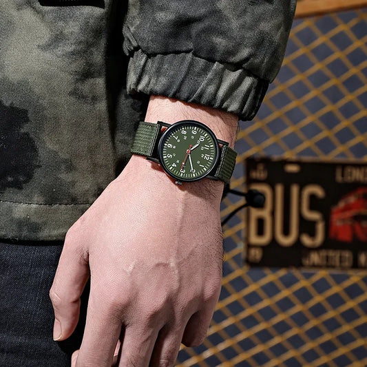 Waterproof Luminous Retro Watch - Classic Arabic Numeral Design
