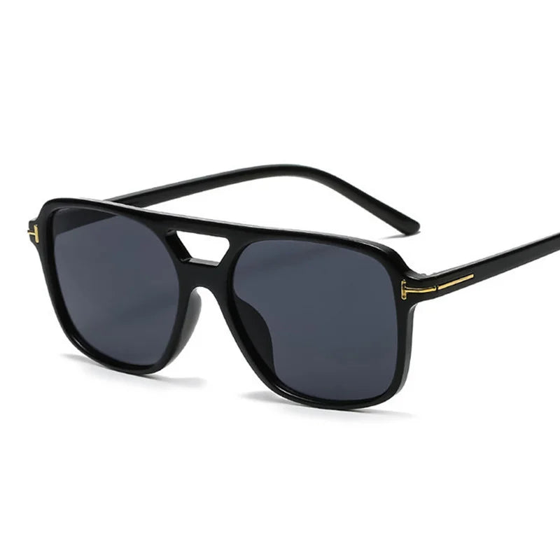 Vintage Square Sunglasses - UV400 Mirror Outdoor Eyewear