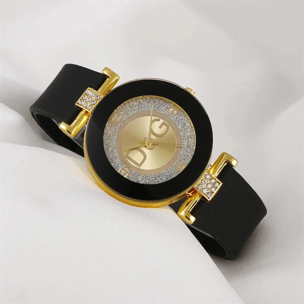 Minimalist Design Big Dial Watch - Lightweight Waterproof Timepiece