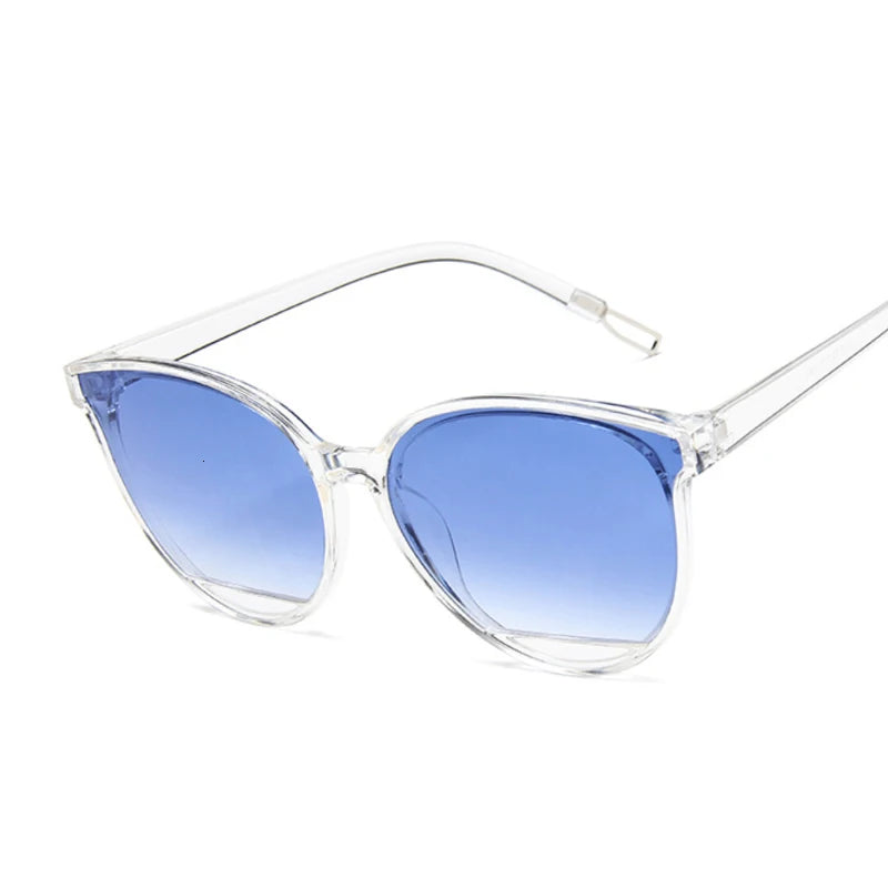 New Classic Oval Women's Sunglasses - Cat Eye UV400 Eyewear