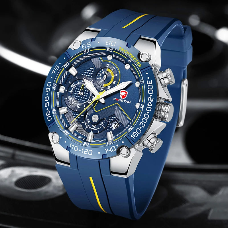 Casual Stylish Sport Watch - Premium Silicone Band Timepiece