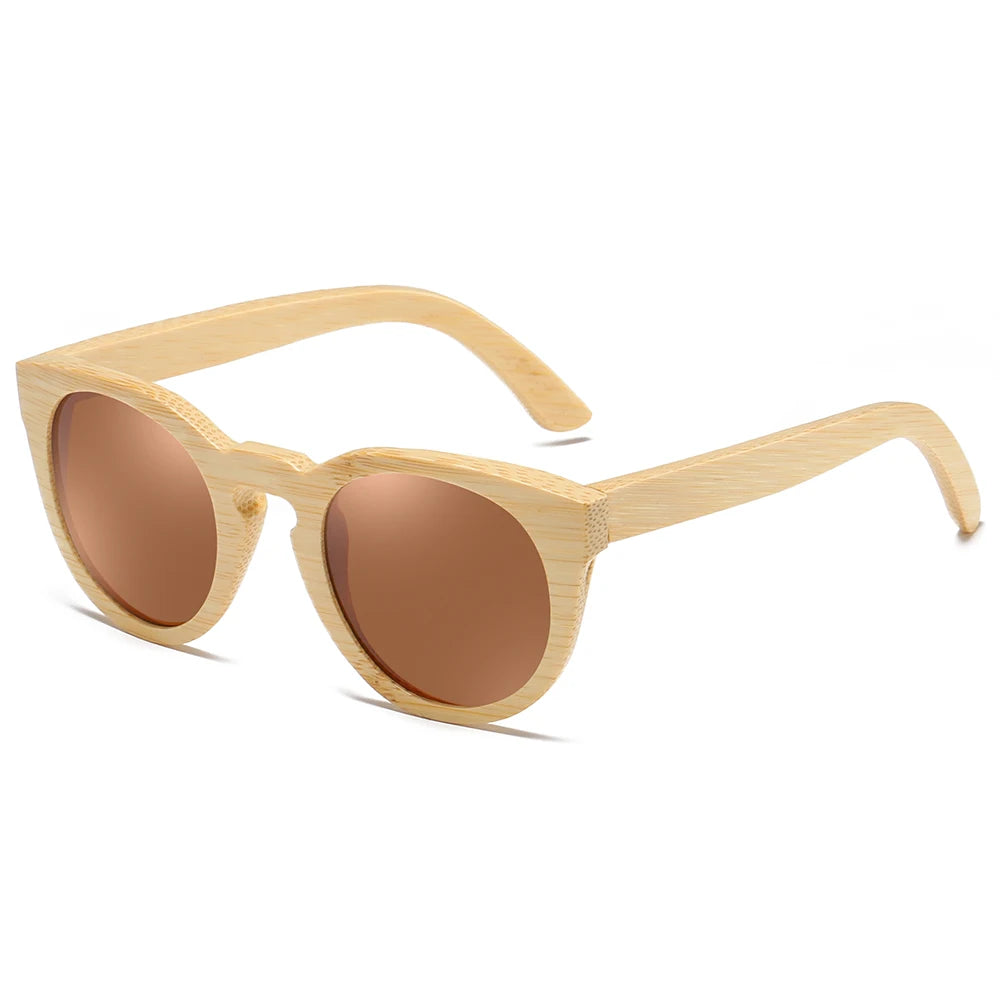 Polarized Bamboo Sunglasses - Eco-Friendly UV400 Eyewear