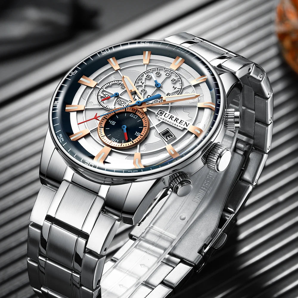 Elegant Stylish Watch - Luxury Sports Casual Timepiece