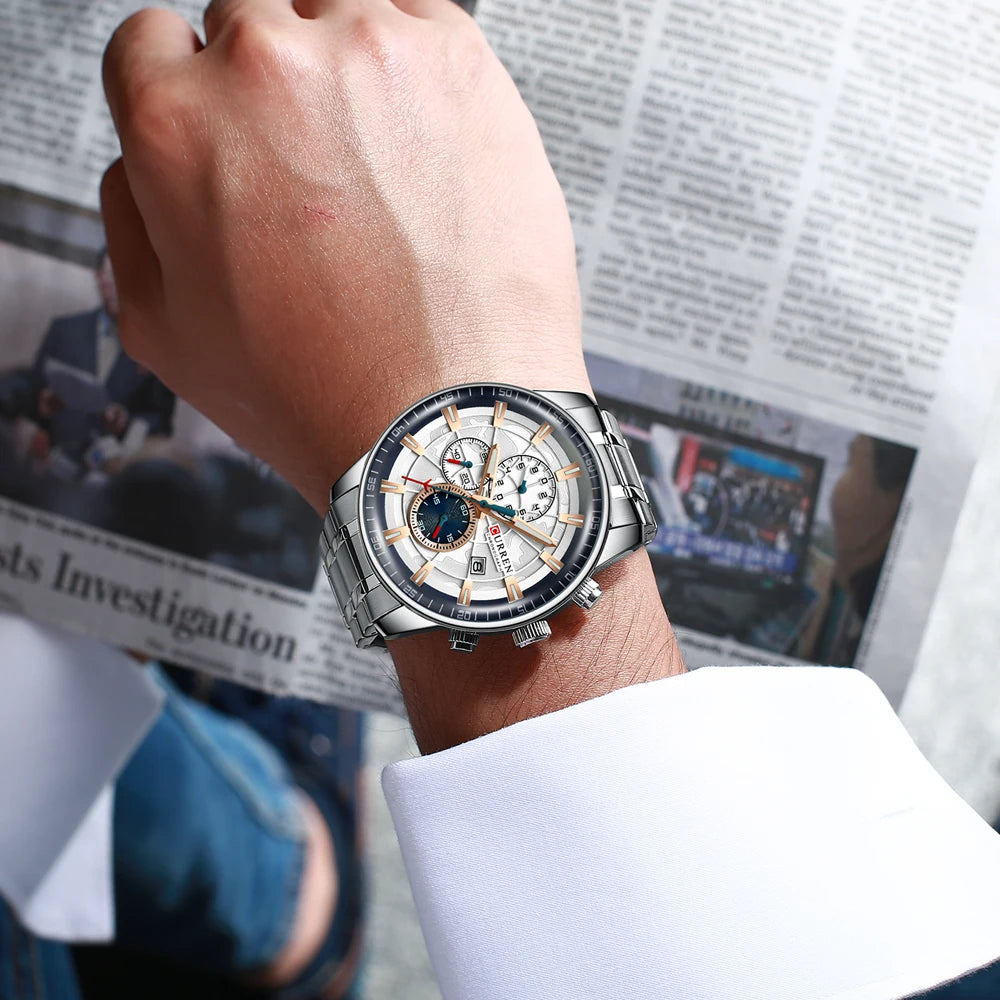 Elegant Stylish Watch - Luxury Sports Casual Timepiece