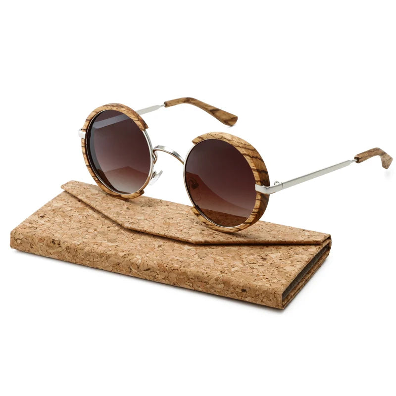 Retro Wooden Polarized Sunglasses - Premium Natural Wood UV400 Eyewear