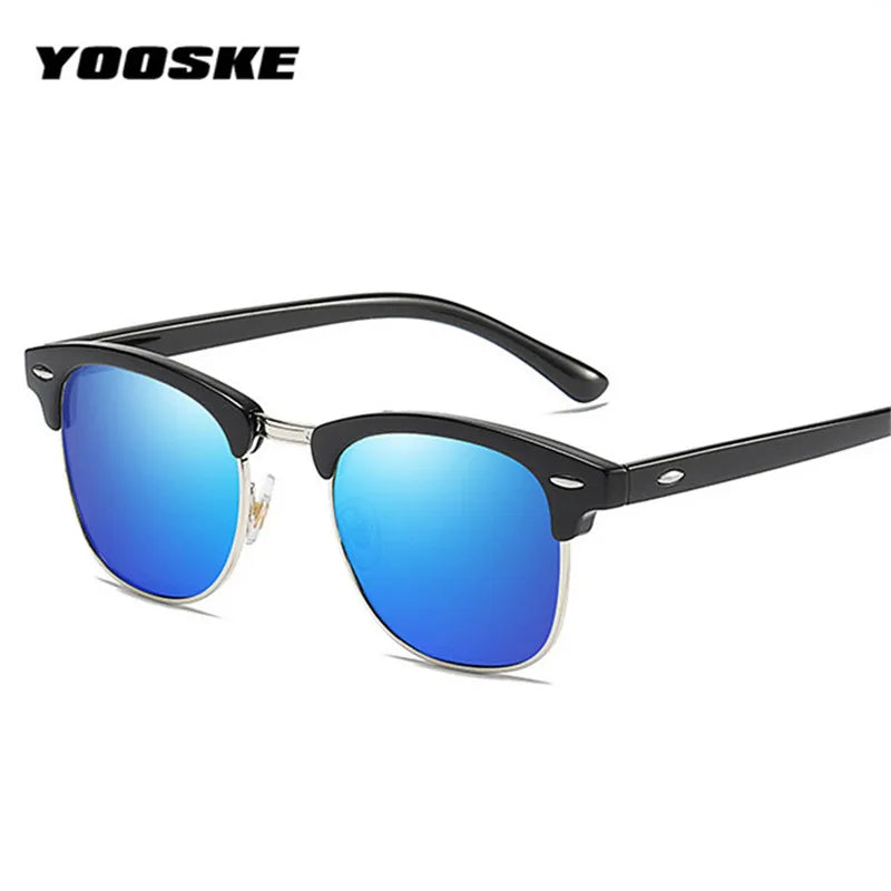 Vintage Square Polarized Sunglasses - Retro Style for Women