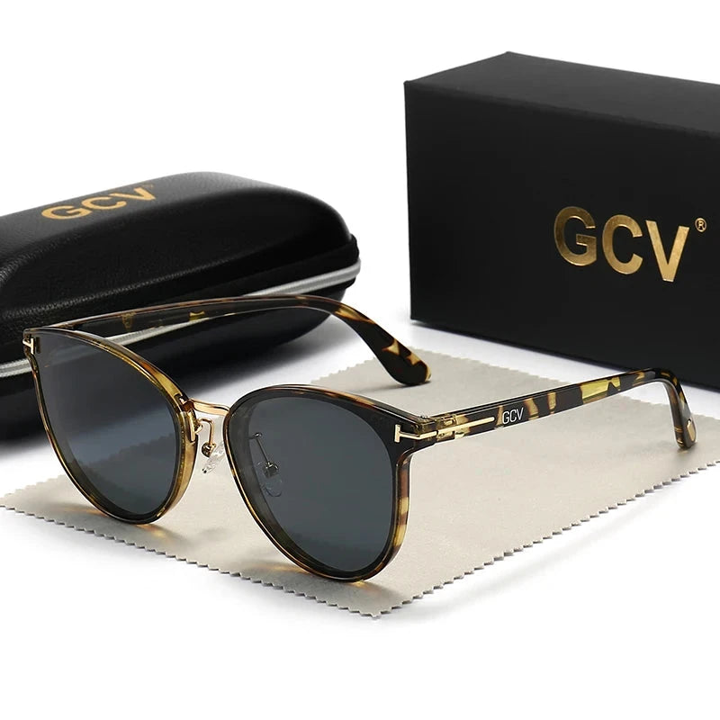 Polarized Ladies Sunglasses - Premium Cat Eye Fashion Eyewear