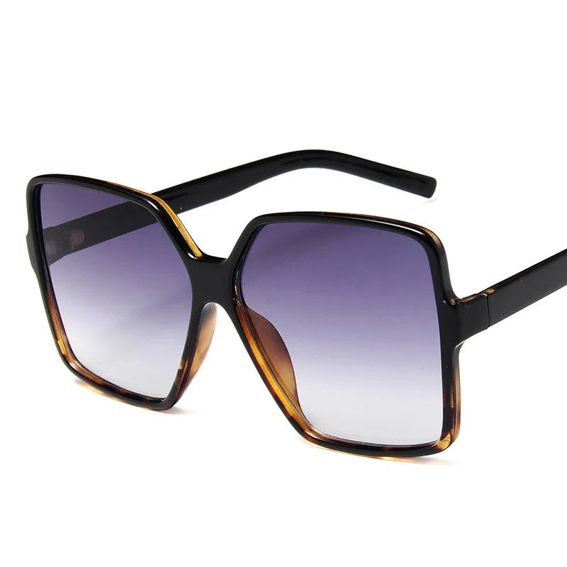 Luxury Gradient Oversized Sunglasses - Photochromic UV400 Eyewear