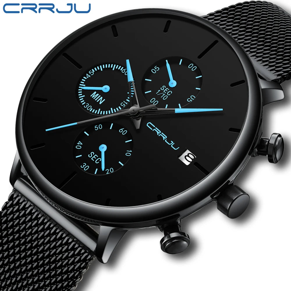 Minimalist Stylish Waterproof Watch - Contemporary Stainless Steel Design