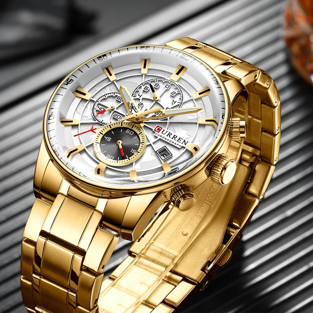 Elegant Stylish Watch - Luxury Sports Casual Timepiece