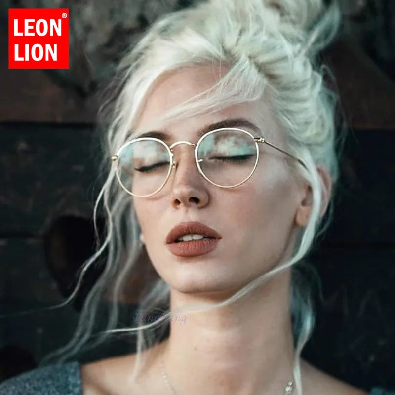 Mirror Metal Round Sunglasses - Classic UV400 Protection Eyewear