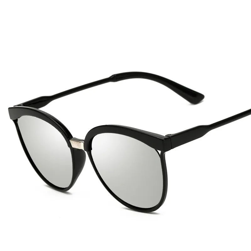 Classic Retro Sunglasses - Cat Eye Mirror UV400 Eyewear