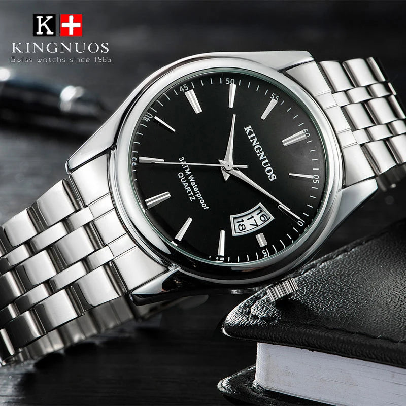 Minimalist Stylish Watch - Contemporary Stainless Steel Timepiece