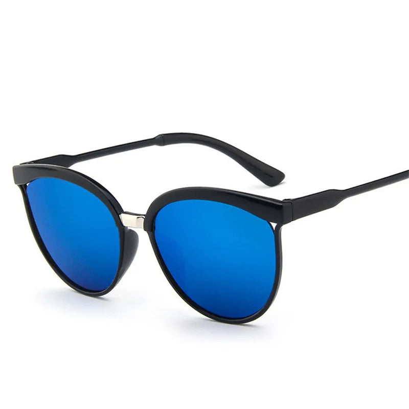 Classic Retro Sunglasses - Cat Eye Mirror UV400 Eyewear