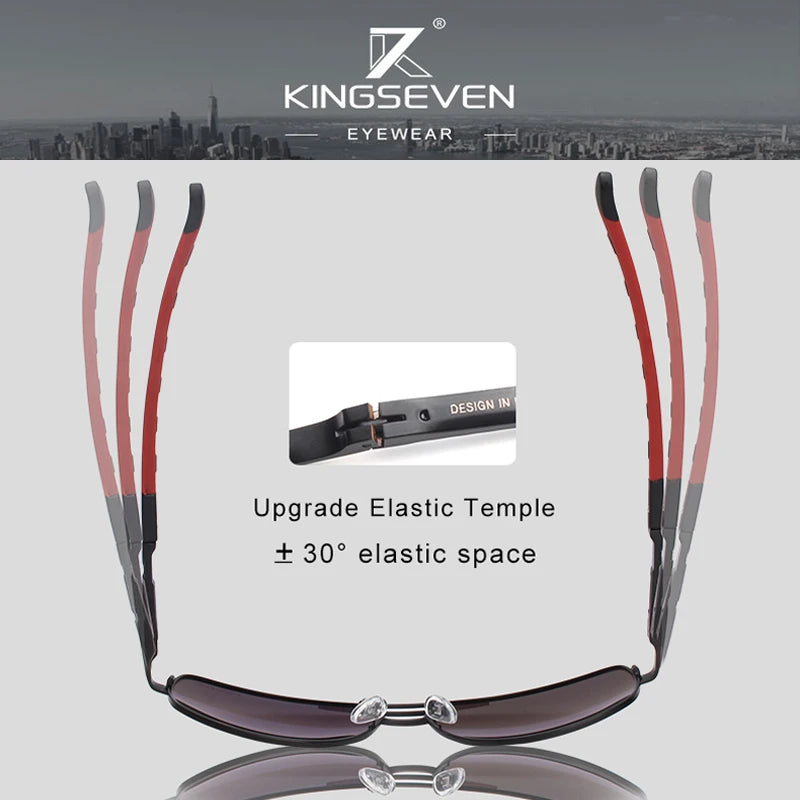 Premium Aluminum Polarized Sunglasses - Luxury Sports Eyewear