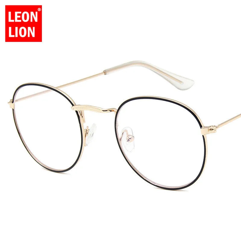 Mirror Metal Round Sunglasses - Classic UV400 Protection Eyewear