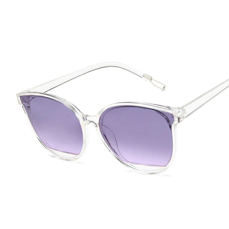 New Classic Oval Women's Sunglasses - Cat Eye UV400 Eyewear