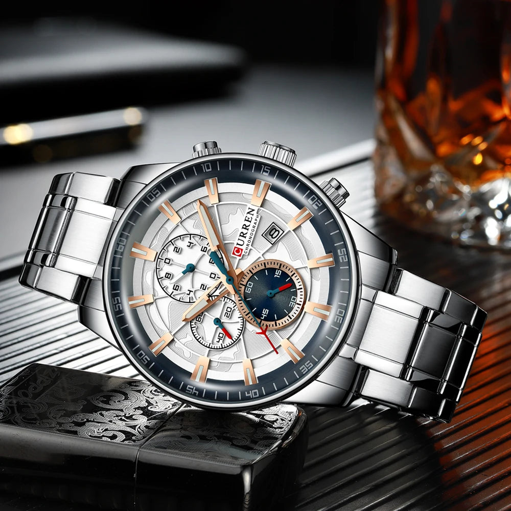 Elegant Stylish Watch - Luxury Sports Casual Timepiece