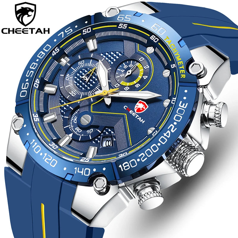 Casual Stylish Sport Watch - Premium Silicone Band Timepiece