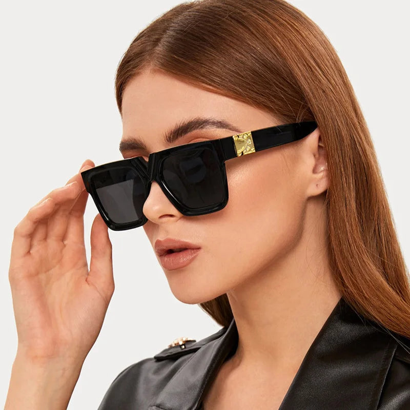 Classy Square Travel Sunglasses - UV400 Reflective Eyewear