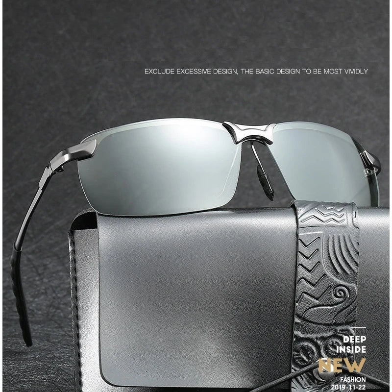 Premium Photochromic Polarized Sunglasses - Smart Adaptive Eyewear