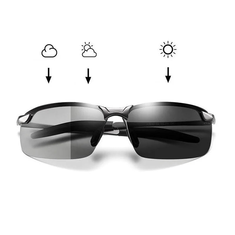 Premium Photochromic Polarized Sunglasses - Smart Adaptive Eyewear