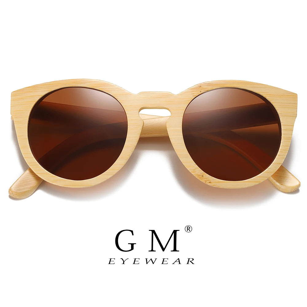 Polarized Bamboo Sunglasses - Eco-Friendly UV400 Eyewear
