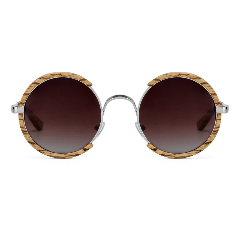 Retro Wooden Polarized Sunglasses - Premium Natural Wood UV400 Eyewear