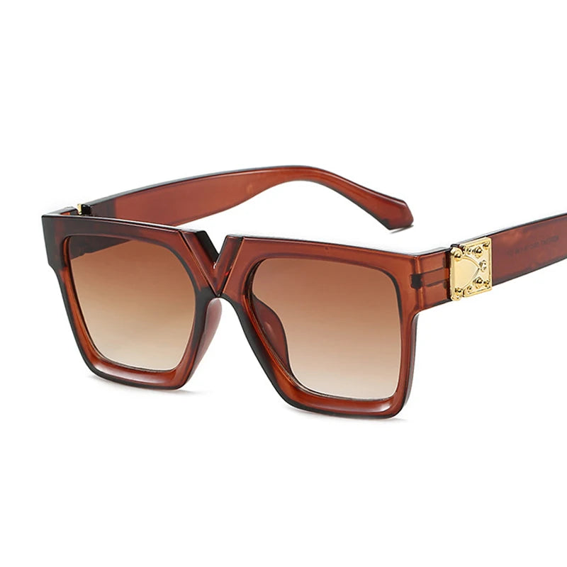 Classy Square Travel Sunglasses - UV400 Reflective Eyewear