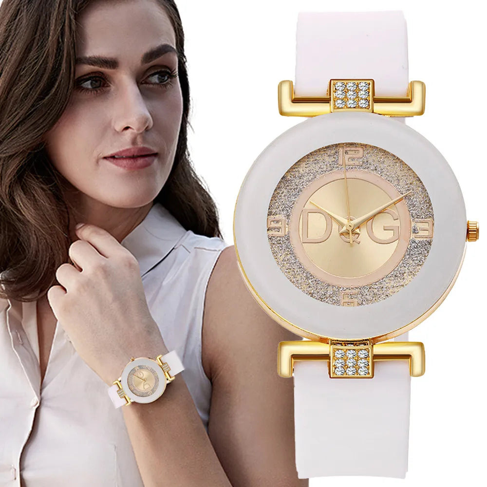 Minimalist Design Big Dial Watch - Lightweight Waterproof Timepiece