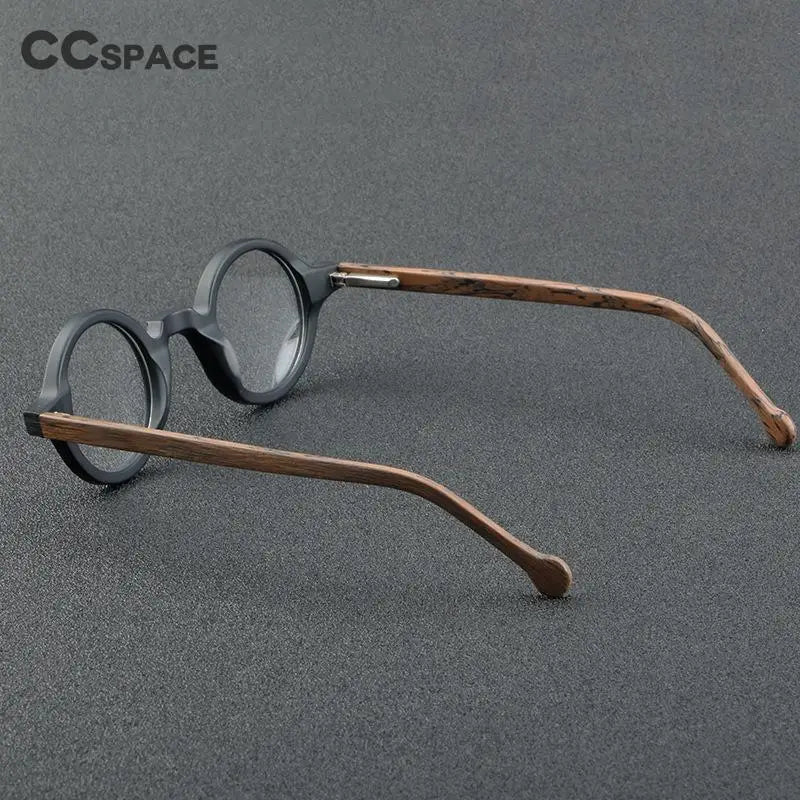 Vintage Round Acetate Optical Glasses - Classic Eyewear Frames