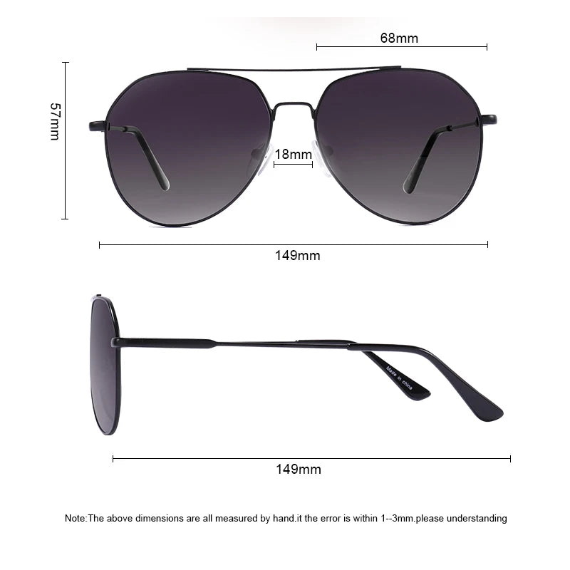 UV400 Mirror Aviator Sunglasses - Premium Alloy Outdoor Eyewear