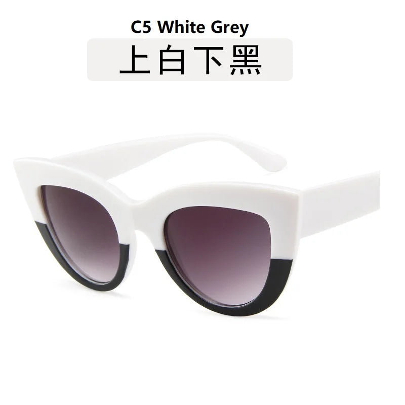 Stylish Retro Cat Eye Sunglasses - Premium UV400 Fashion Eyewear