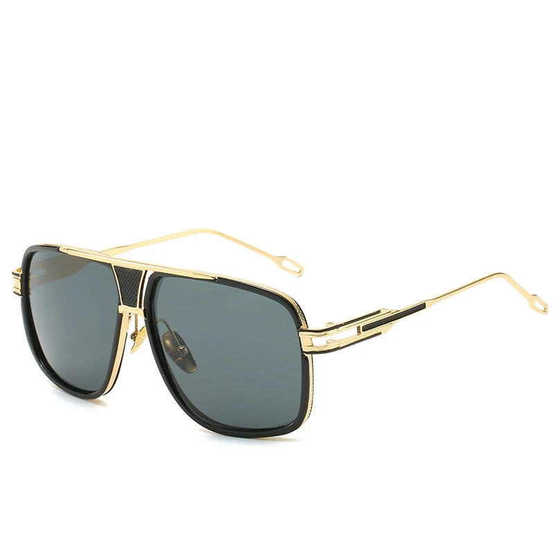 Classic Luxury Aviator Sunglasses - Premium Metal Frame Design