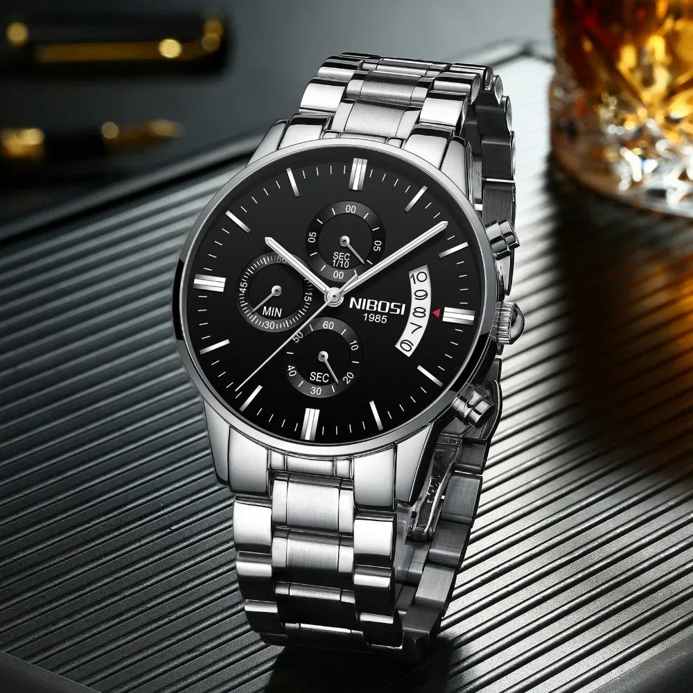Casual Stylish Watch - Premium Stainless Steel Versatile Timepiece