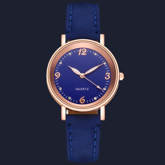 Luxury Stainless Steel Women's Watch - Sapphire Crystal Timepiece