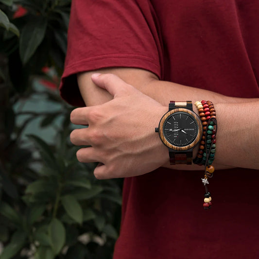 Stylish Casual Wooden Watch - Sustainable Everyday Timepiece