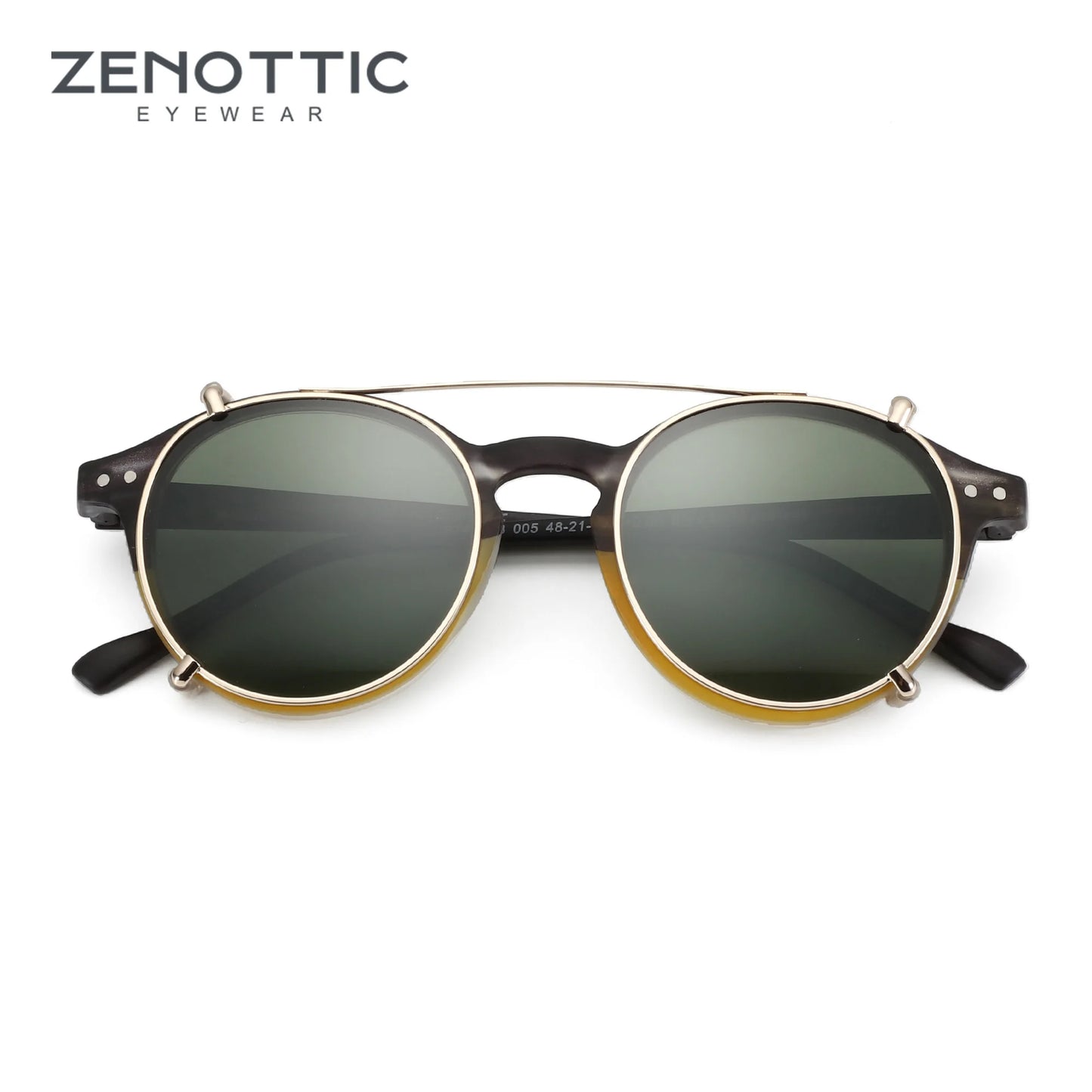Classic Retro Rivet Polarized Sunglasses - Premium Scratch-Resistant Eyewear