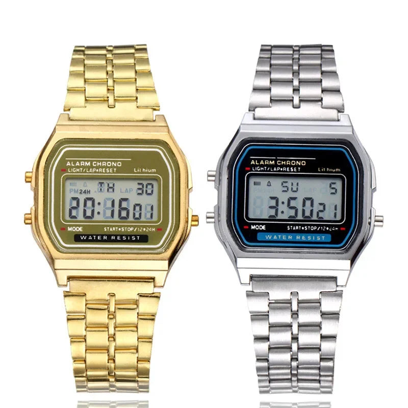 Luxury Digital LED Watch - Waterproof Multifunctional Timepiece