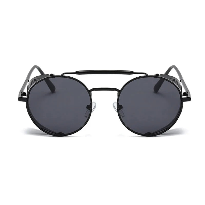 Vintage Polygon Sunglasses - Premium Alloy UV400 Eyewear