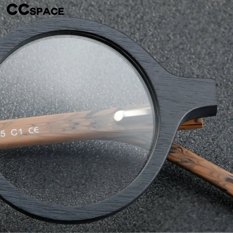 Vintage Round Acetate Optical Glasses - Classic Eyewear Frames