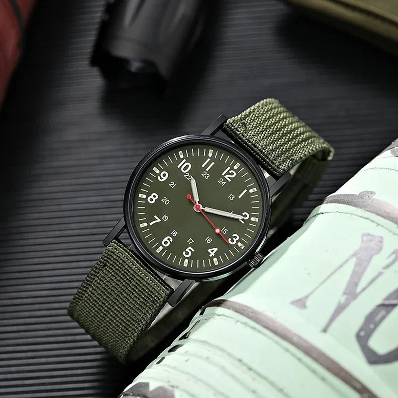 Waterproof Luminous Retro Watch - Classic Arabic Numeral Design