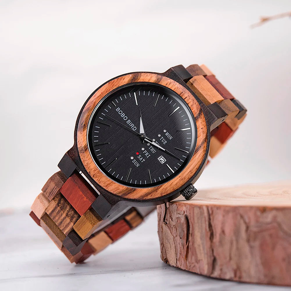 Stylish Casual Wooden Watch - Sustainable Everyday Timepiece