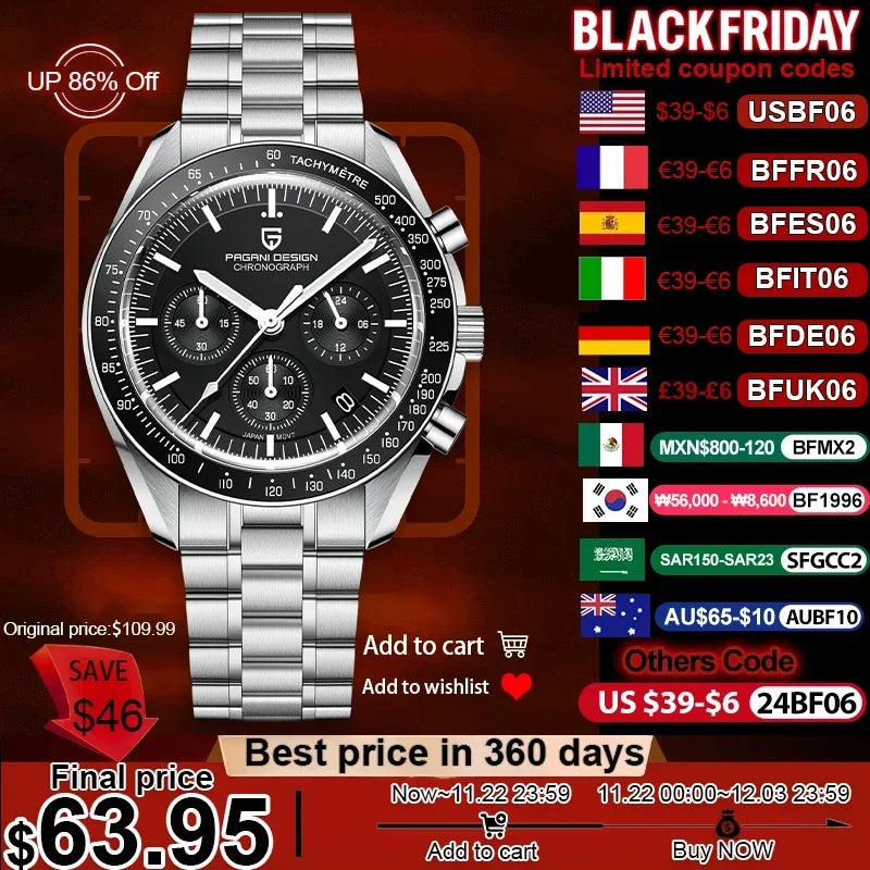 Luxury Quartz Wrist Watch - Premium 10Bar Waterproof Timepiece