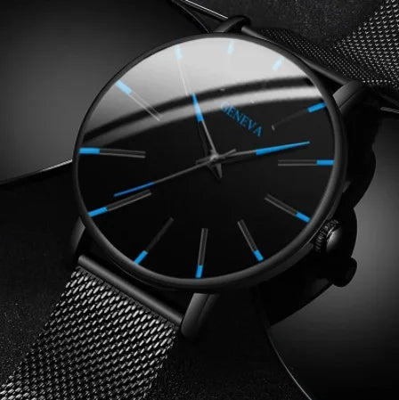 Ultra-Thin Business Watch - Minimalist Professional Timepiece