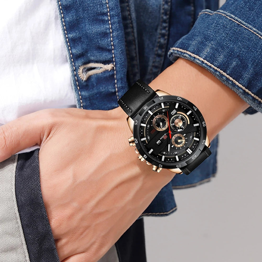 Classy Sport Watch - Luxury Modern Design Timepiece