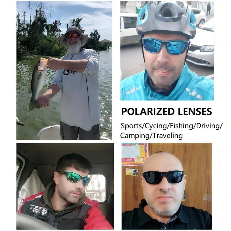 Professional Polarized Fishing Sunglasses - Multi-Feature Sports Eyewear